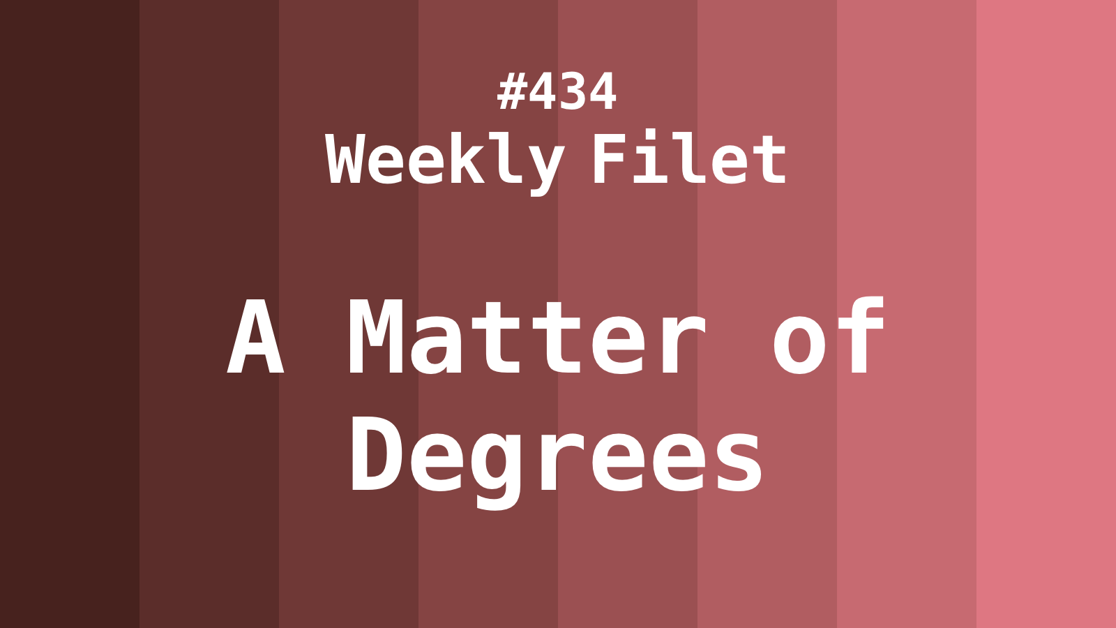 A Matter Of Degrees Weekly Filet 434 man-made-things-drawing-10-easy-man-made-objects-evs-non-living